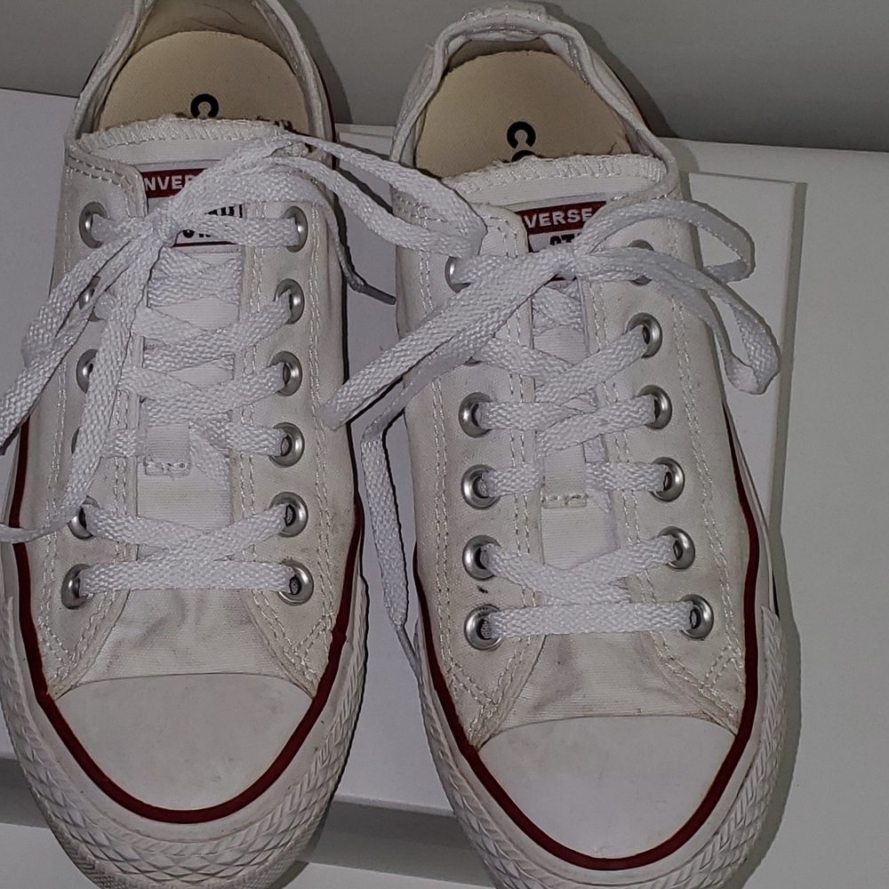 White Slip-On Converse